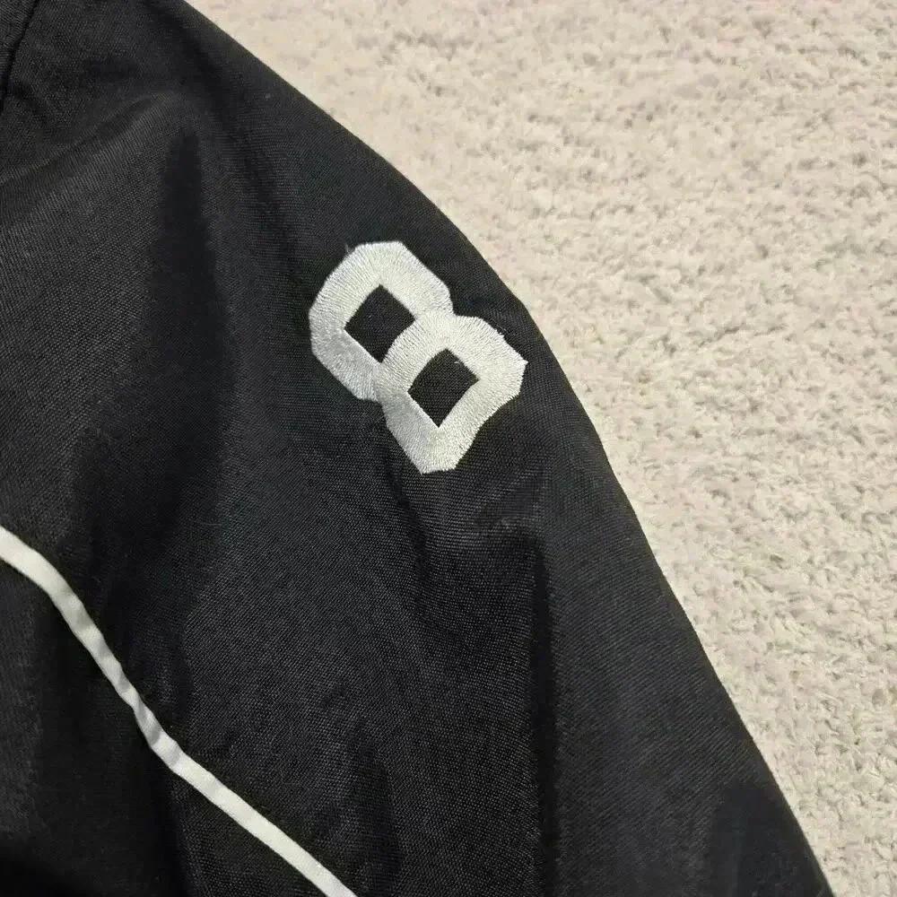 Harrow Atlanta Knights Team Hockey Black Full Zip Windbreaker Jacket Youth Large